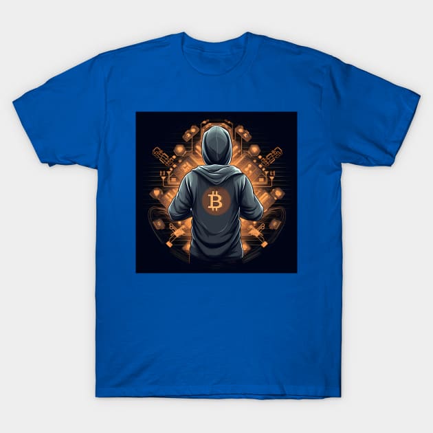 Bitcoin Millionaire Crypto Investor T-Shirt by Grassroots Green